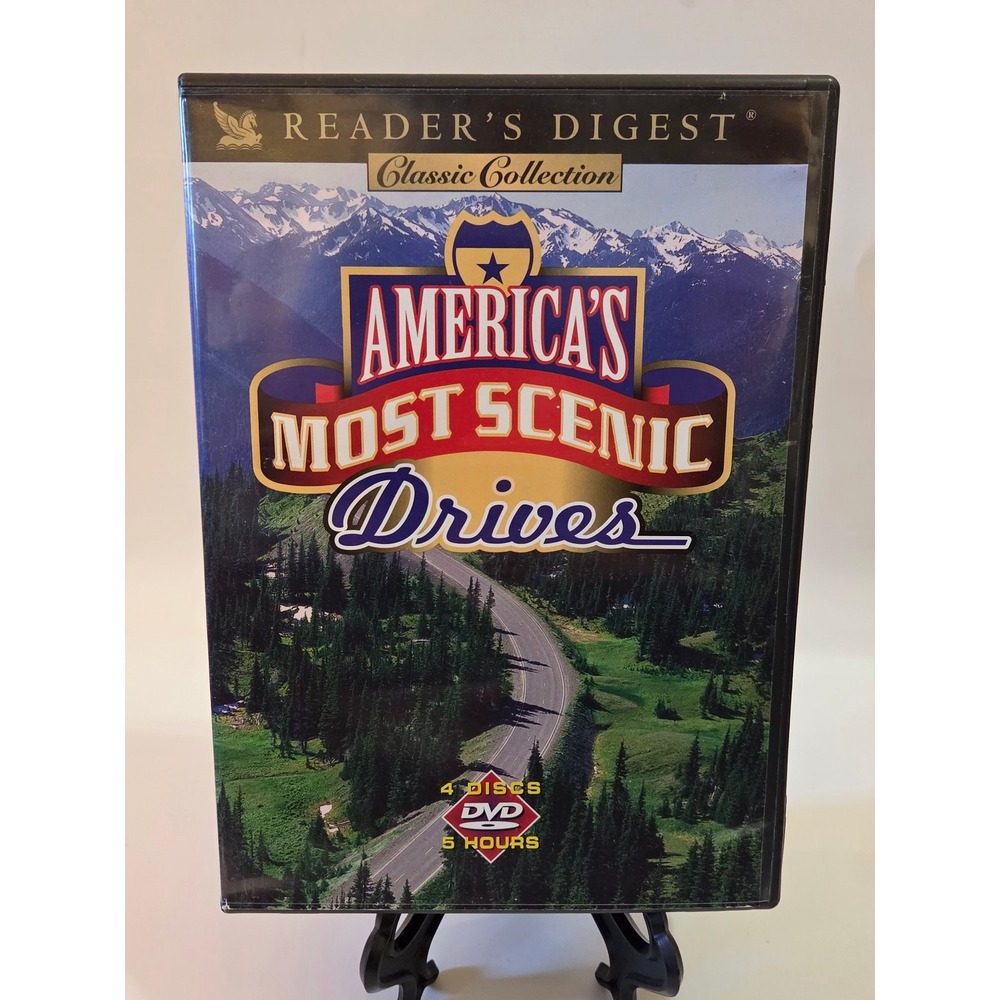 Reader's Digest America's Most Scenic Drives 4 DVD Set Classic Collection